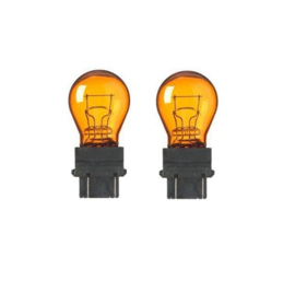 Lamp, steek, 3057NA, 3157NA Oranje, 12 v, Per 2 stuks.