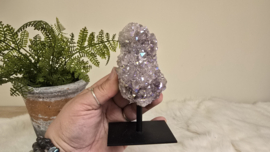 Angel Aura Amethist op standaard No. 2