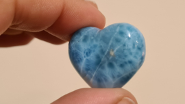 Larimar Puffy Hart No.2