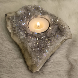 Angel Aura Amethist Waxinelicht No. 8