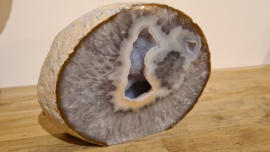 Agaat geode staand No.4