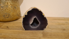 Agaat geode staand No.8