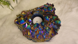 Titanium Aura Amethist Waxinelicht No.9