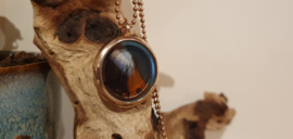 Ketting Memory Locket Twist Rose- Violini