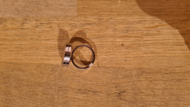 Ring Memory Locket Silver- Urania Seagreen