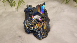 Titanium Aura Amethist Waxinelicht No.4