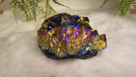 Titanium Aura Amethist Waxinelicht No.8