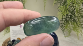 Fluoriet Trommelsteen Bonte Kleuren Mix