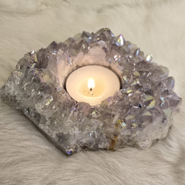 Angel Aura Amethist Waxinelicht No. 6