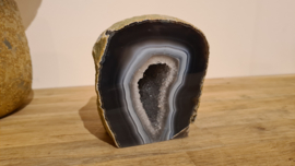 Agaat geode staand No. 16