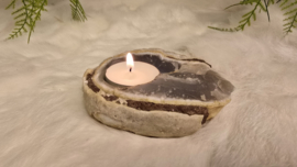 Agaat Waxinelicht Ruw No.2