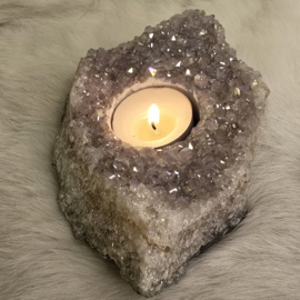 Angel Aura Amethist Waxinelicht No. 7