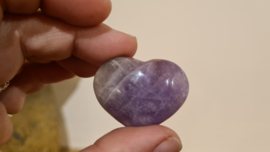 Amethist hart XS