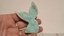 Chrysopraas "Whale Tail" Small No.6