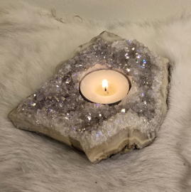 Angel Aura Amethist Waxinelicht No. 8