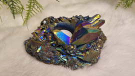 Titanium Aura Amethist Waxinelicht No.4