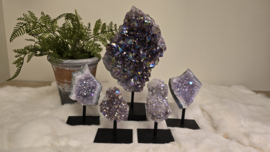 Angel Aura Amethist op standaard No. 2