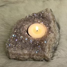 Angel Aura Amethist Waxinelicht No. 7