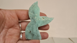 Chrysopraas "Whale Tail" Small No.2