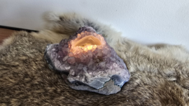 Amethist Waxinelichthouder No.8