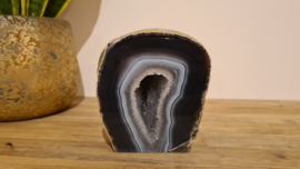 Agaat geode staand No. 16