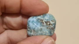 Larimar Trommelsteentje 8-10gram