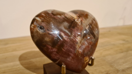 Versteend hart hout "Medium 1"