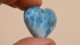 Larimar Puffy Hart No.2