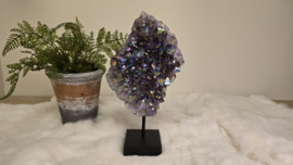 Angel Aura Amethist op standaard Large No. 3
