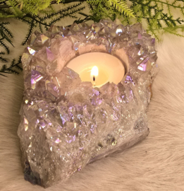 Angel Aura Amethist Waxinelicht No. 6