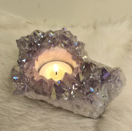 Angel Aura Amethist Waxinelicht No. 3