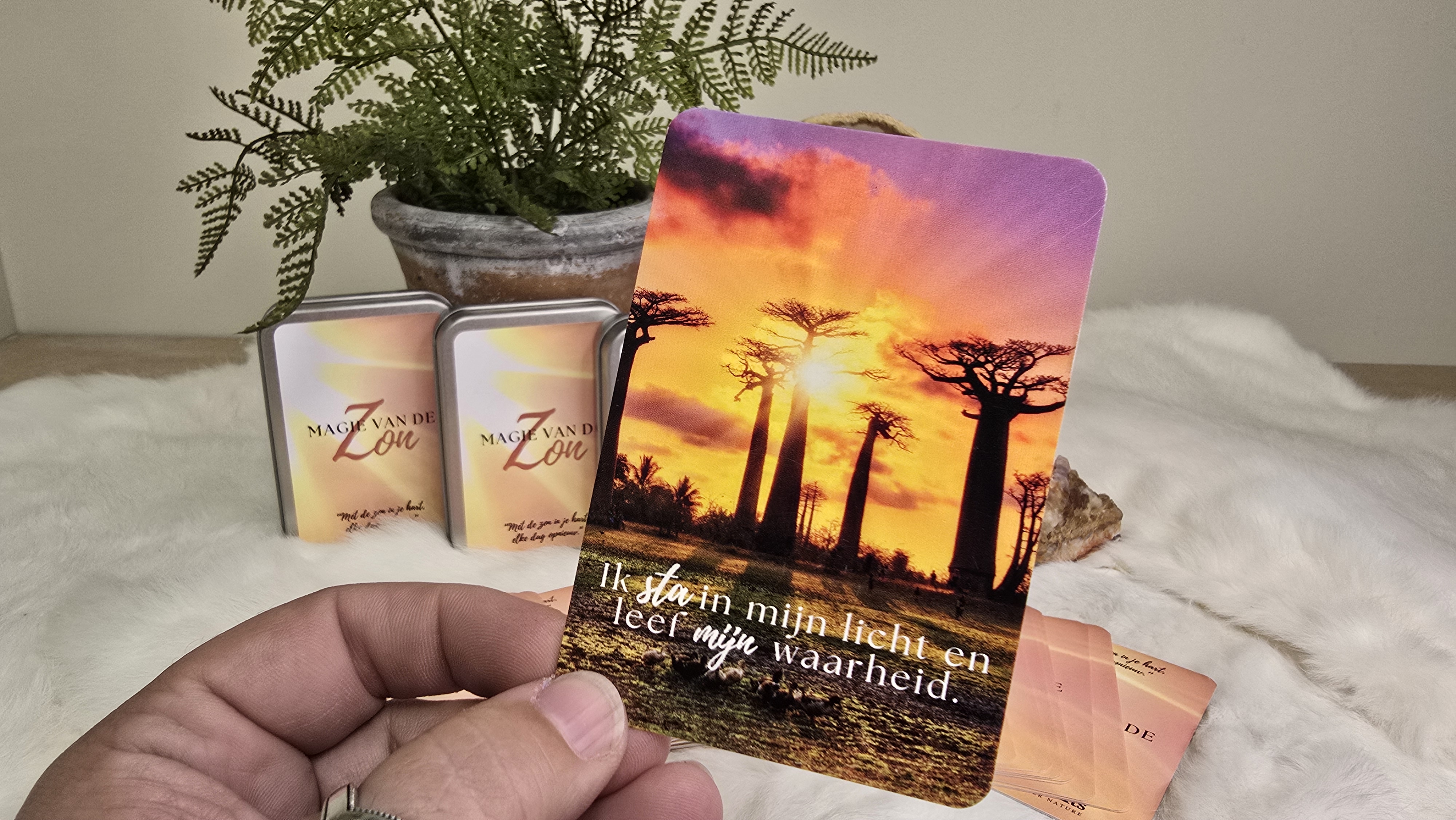 Magie van de Zon- Intentiekaartendeck
