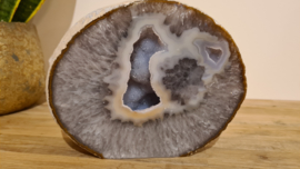 Agaat geode staand No.4