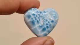 Larimar Puffy Hart No.5