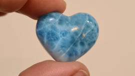 Larimar Puffy Hart No.2