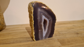 Agaat geode staand No.1