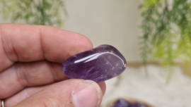 Amethist Trommelsteen XS