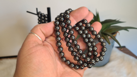 Hematiet armband- 8mm kraal (heren)