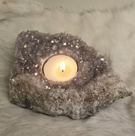 Angel Aura Amethist Waxinelicht No. 7