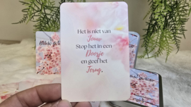 'n Blikje Geluk- Affirmatiekaarten