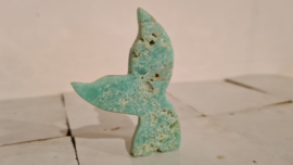 Chrysopraas "Whale Tail" Small No.1