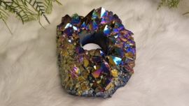 Titanium Aura Amethist Waxinelicht No.9