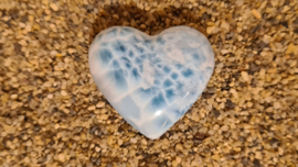 Larimar Puffy Hart No.5