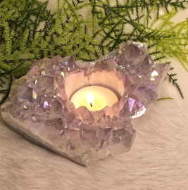 Angel Aura Amethist Waxinelicht No. 3