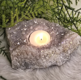 Angel Aura Amethist Waxinelicht No. 7