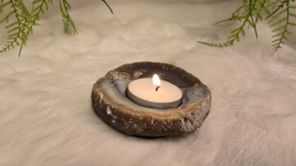 Agaat Waxinelicht Ruw No.1