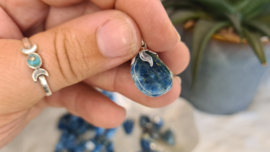 Edelsteenhangertje Blauwe Apatiet