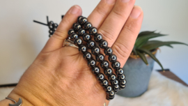 Hematiet armband- 8mm kraal (heren)