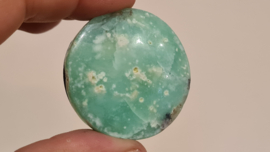 Chrysopraas "Phone Grip" zwart