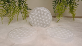 Seleniet Oplaad schijf "Flower of life"